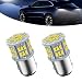 Dogary 2 PCS 1157 LED Brake Light 6800K Double Contact Super Bright Bulb Tail Parking Light Reversing Light Replacement Universal Lighting Accessory for Cars White - Image 2