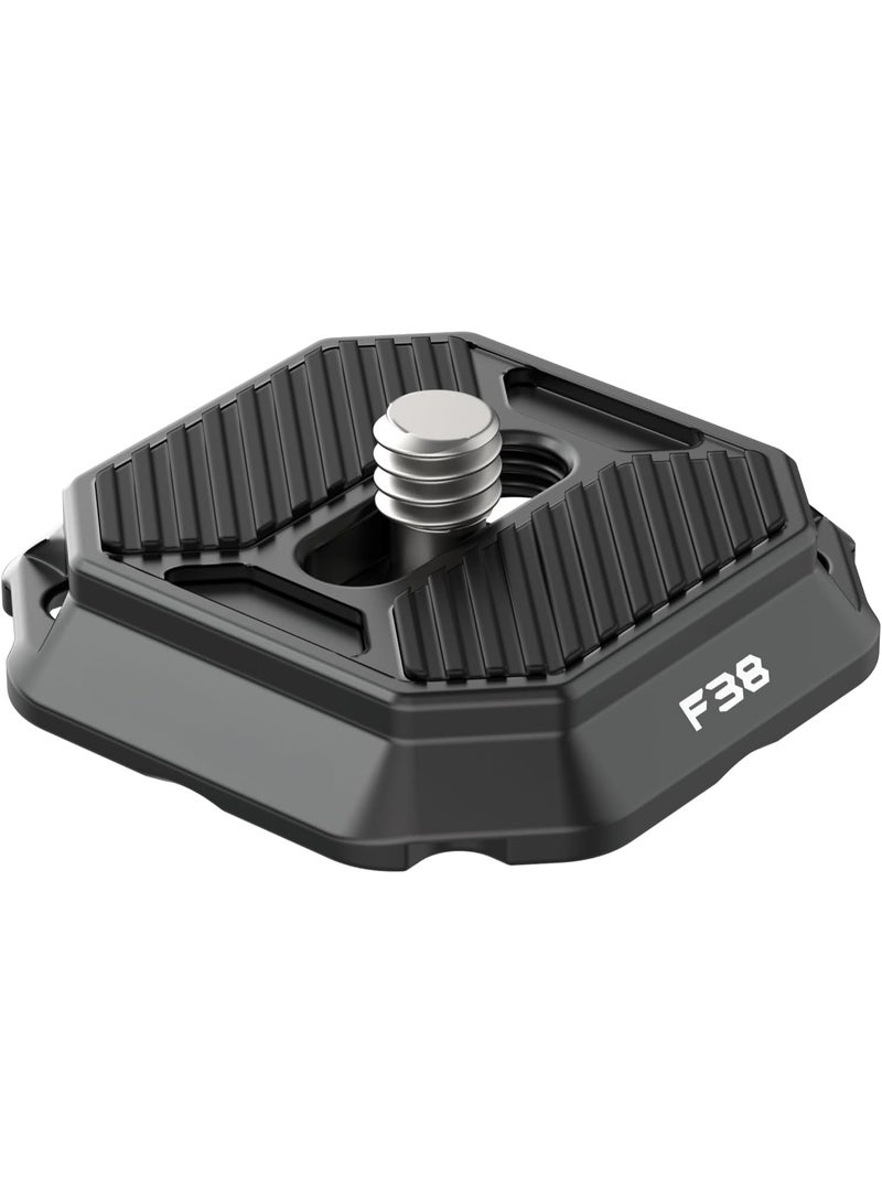 FALCAM New Version F38 Quick Release Plate, FALCAM F38 Quick Release System QR Plate Camera Tripod Mount Adapter Compatible with PD (Only Top Plate, Base Mount NOT Include) - Image 1