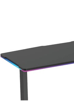 نافو مكتب ألعاب Apex Coredesk، أضواء RGB ديناميكية، شديد التحمل، أسود، مكتب منزلي فاخر ومحطة عمل للألعاب، 133 × 60 سم، أسود | APEX-DSK-CORE  - Image 2