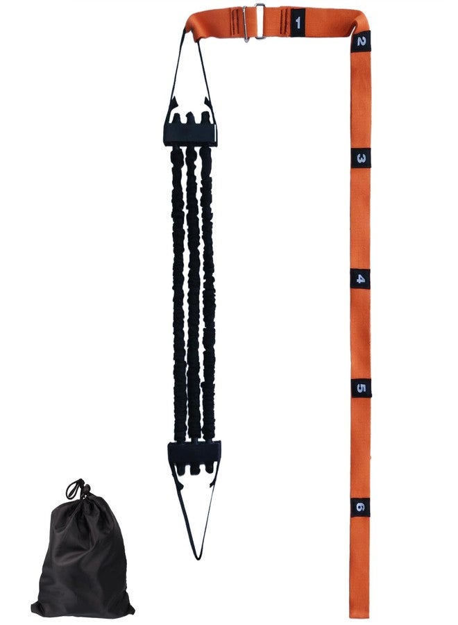 Auerllcy Pull-Up Assist Band with Adjustable Resistance – Heavy-Duty 400 lbs Elastic Power Bands for Chin-Up Training, Home Gym & Indoor Exercise – Ideal for Beginners, Students, and Adults (Orange) - Image 1