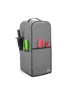 LUXJA Blender Cover Compatible With Vitamix 64 Oz. Low-Profile Blender, Gray  - Image 2