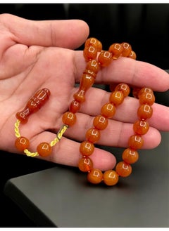 just naturals German Faturan Prayer Beads For Men 33 Beads Size 9mm  - Image 1