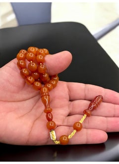 just naturals German Faturan Prayer Beads For Men 33 Beads Size 9mm  - Image 5