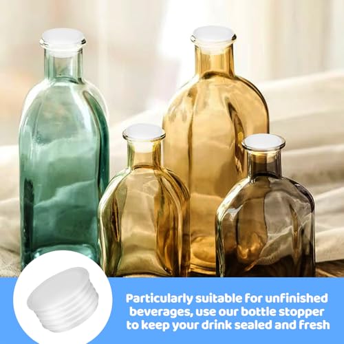 Ayzylpth 60-Pack Salt and Pepper Shaker Plugs, Reusable Salt Shaker Stopper Plug, 6 Size Salt Shaker Plug Replacement, for Bottle Neck Diameters 0.39”, 0.47”, 0.55”, 0.63”, 0.7”, 0.9”Bottles - Image 5