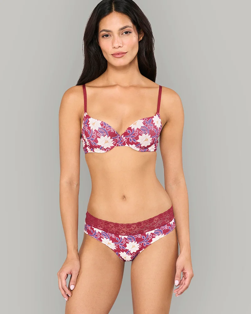 La Senza La Senza Remix Hipster Panty with Logo Band