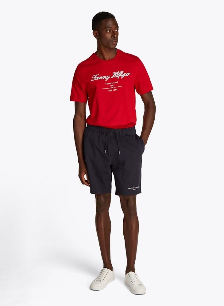 TOMMY HILFIGER Regular Fit T-Shirt With Script Logo  - Image 4