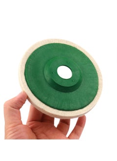Shoppingekart Polishing PadFelt Buffing Wheel Pads Disc for 4 Inch Angle GrinderWool Polishing Wheel Size 4 inchMulticolour Pack of 6  - Image 4