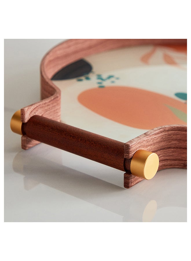 Home Box صينية زجاجية دائرية فيستا 30.5×39×4 سم - Image 5