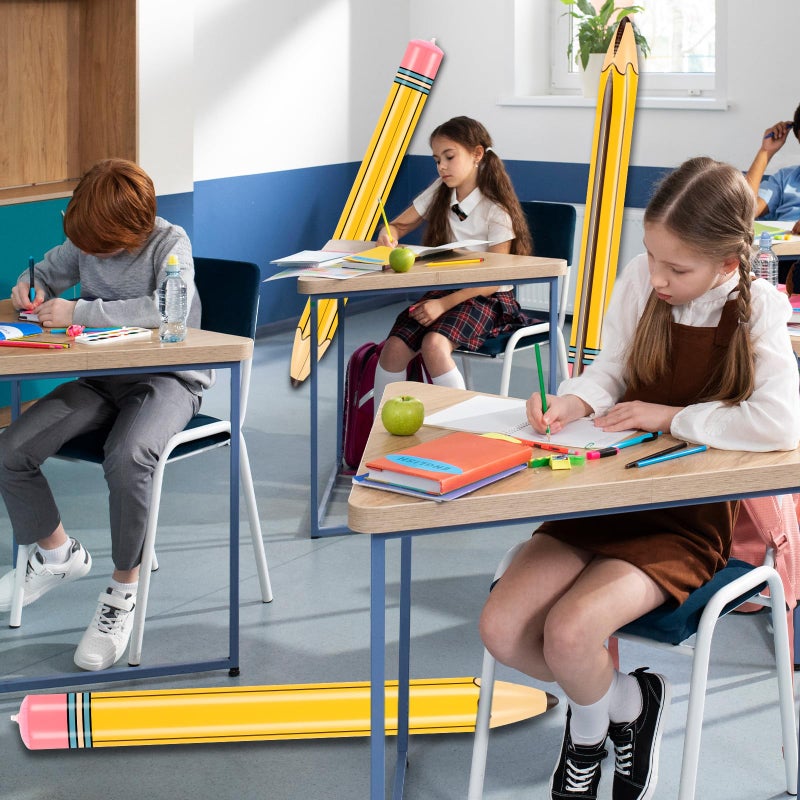 Dalycro 43-Inch Inflatable Pencil Giant Blow Up Pencil Colorful Inflatable Crayons, Birthday Party Supplies, and Room Decoration (Yellow, 43in) - Image 5