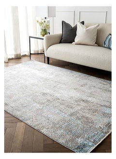 KNOT HOME Jacob Azure 500 x 300 cm Carpet Knot Home Designer Rug for Bedroom Living Dining Room Office Soft Non-slip Area Textile Decor  - Image 2