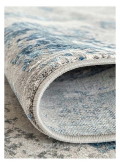 KNOT HOME Jacob Azure 500 x 300 cm Carpet Knot Home Designer Rug for Bedroom Living Dining Room Office Soft Non-slip Area Textile Decor  - Image 4