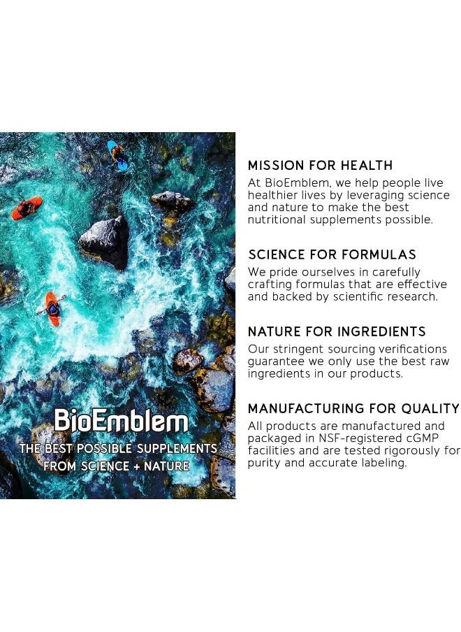 BioEmblem - BioEmblem Turmeric Curcumin Supplement with BioPerine Joint Support & Anti-Inflammatory - Image 1
