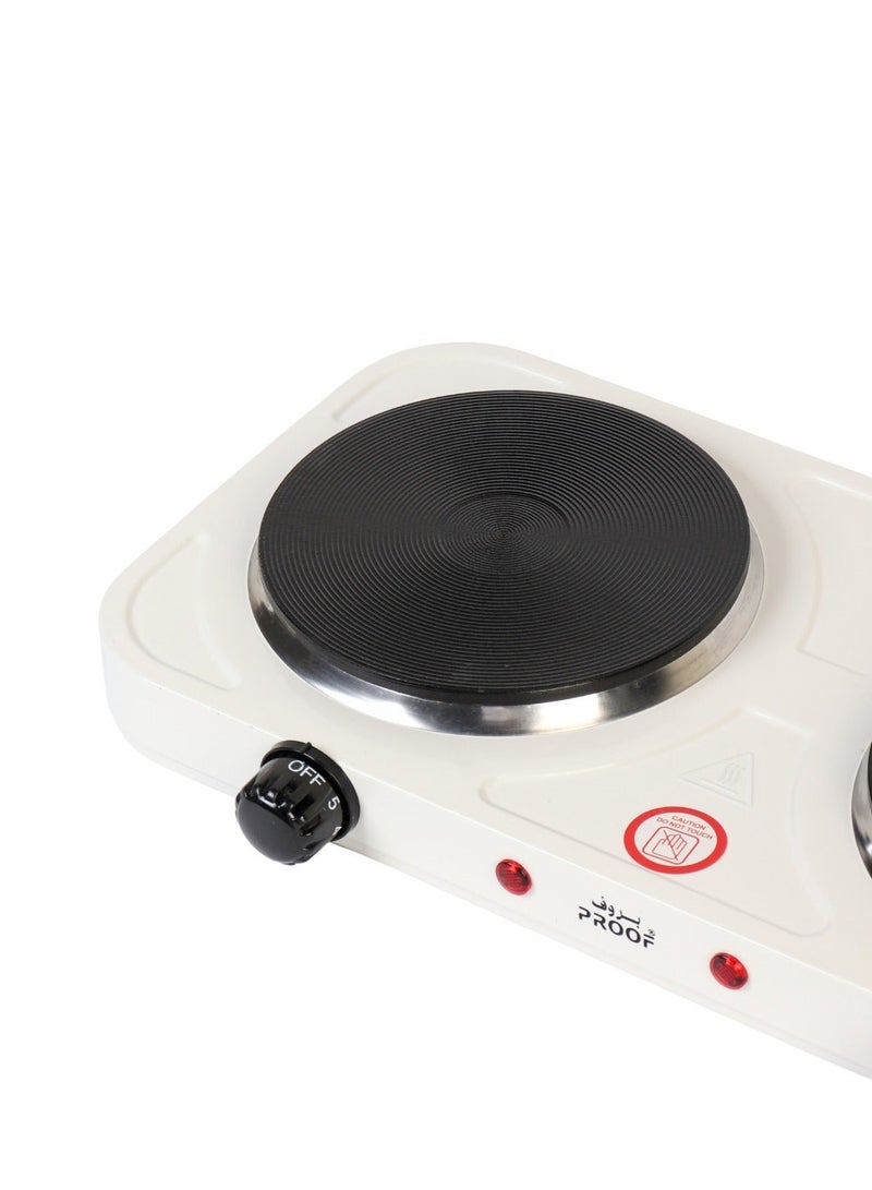 برووف سخان كهربائي صب ثنائي PROOF ستانلس ستيل – قوة 2000 واط للأداء العالي - Image 2