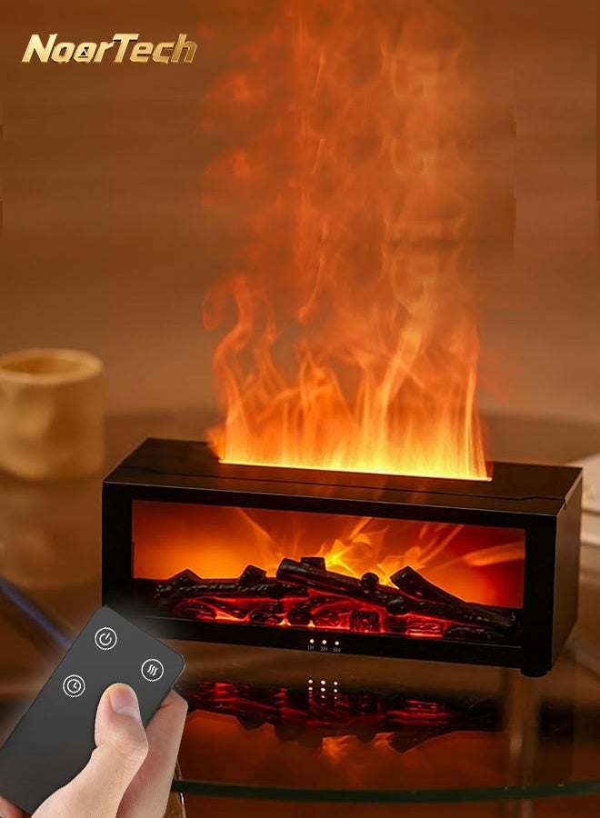 NoorTech Essential Oil Diffuser, Fragrant Oil Humidifier with 7 LED Light Colors, Timer & Auto-Off, Aromatherapy Diffusers with USB Rechargeable & Remote Control for Home, Office, Yoga, and Travel - Image 1