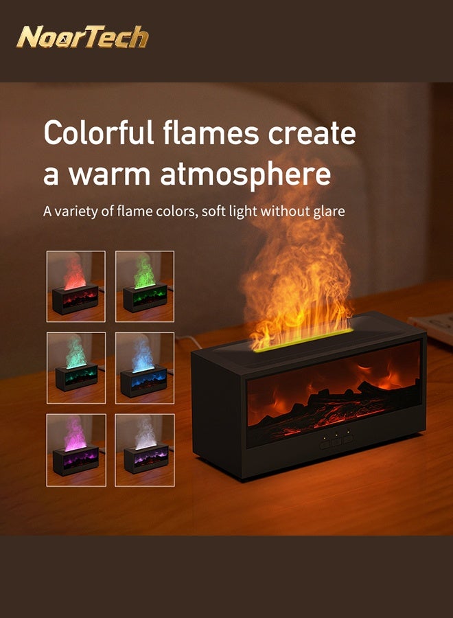 NoorTech Essential Oil Diffuser, Fragrant Oil Humidifier with 7 LED Light Colors, Timer & Auto-Off, Aromatherapy Diffusers with USB Rechargeable & Remote Control for Home, Office, Yoga, and Travel - Image 4