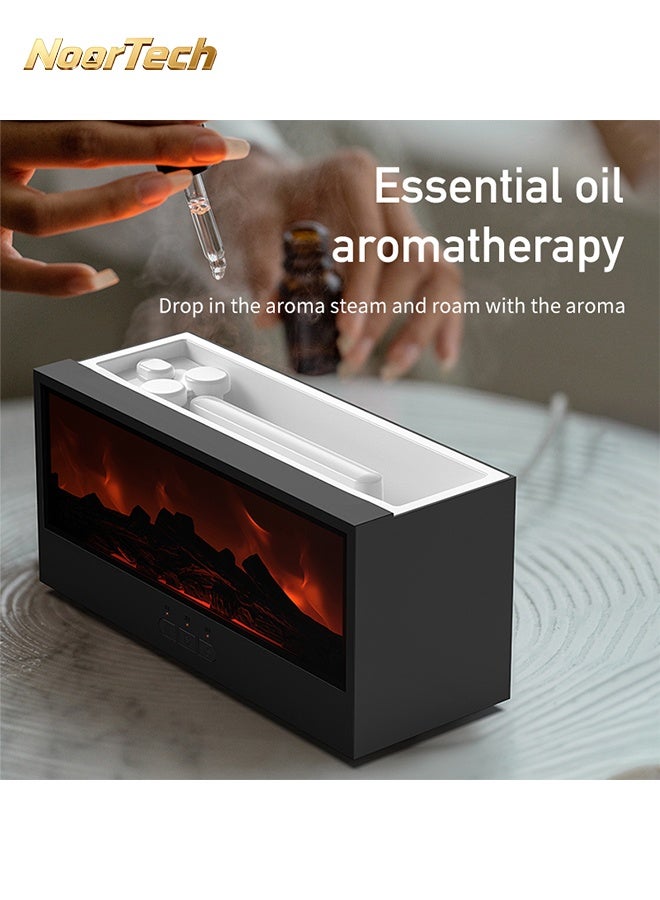 NoorTech Essential Oil Diffuser, Fragrant Oil Humidifier with 7 LED Light Colors, Timer & Auto-Off, Aromatherapy Diffusers with USB Rechargeable & Remote Control for Home, Office, Yoga, and Travel - Image 5