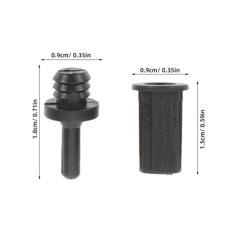 30 Pcs Plastic Speaker Grill Fasteners and Dustproof Cover Clips for DIY Audio Projects - Image 3