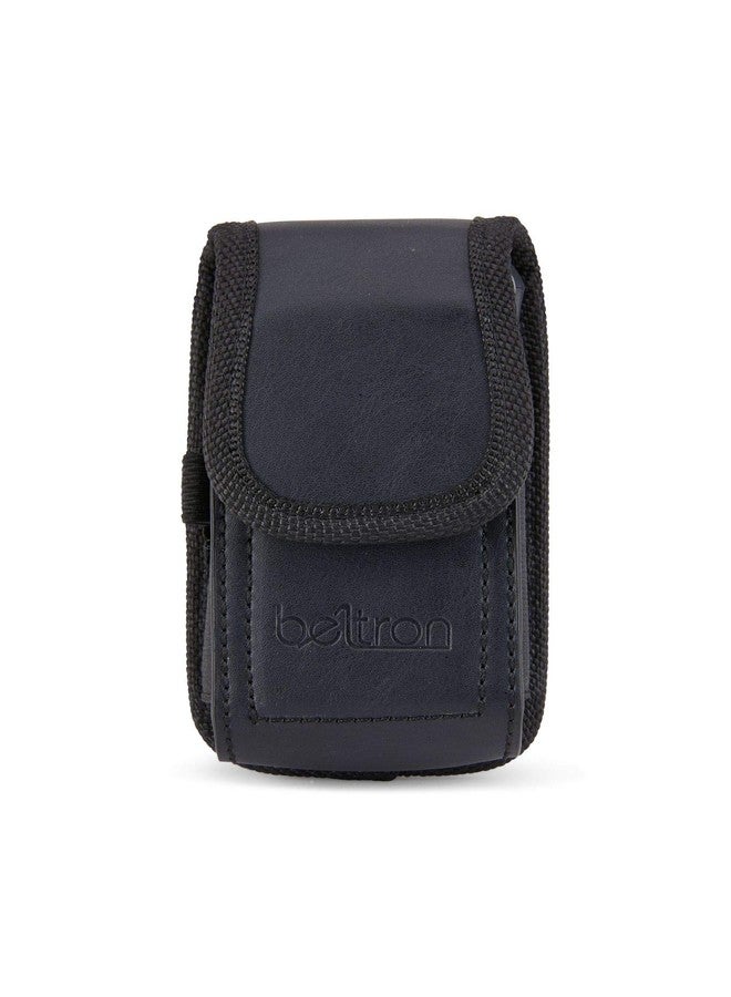 جراب هاتف قلاب عالمي، جراب BELTRON جلدي عمودي لهواتف TCL Flip Pro و Flip 3 و Alcatel Go Flip 4 و Go Flip V و Cingular Flip 2 و Nokia 2720V وغيرها (حلقة حزام، مشبك حزام معدني وإغلاق مغناطيسي مزدوج) - Image 5
