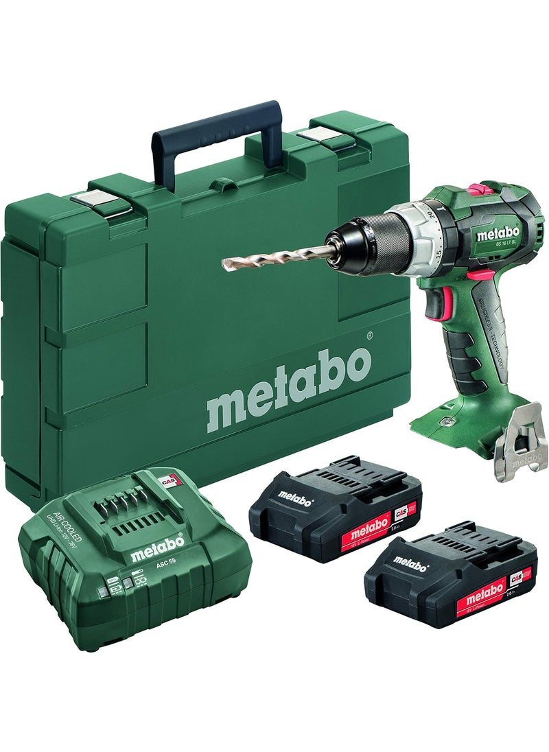 Metabo Metabo BS 18 LT BL 2x 20Ah kit 18V Brushless DrillDriver 20Ah Kit  - Image 1