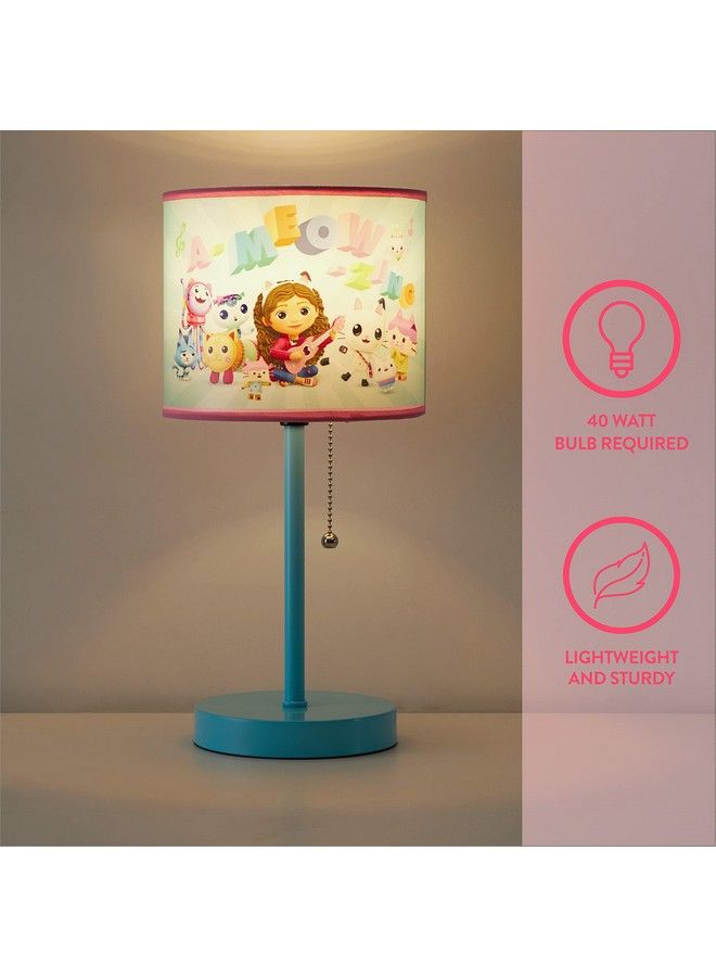 Idea Nuova Gabby Dollhouse Stick Table Lamp For Kids With Pull Chain - Image 4