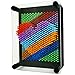 Sharkwill 3D Pin Art Sensory Toy Size 5x37 Inches Needles Pin Impression Toy Intellectual Fun Rainbow Toys Rainbow - Image 2