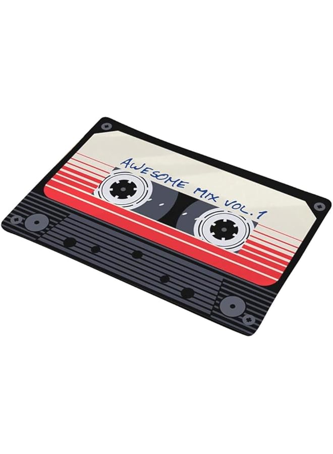 The Bros Home Decor Vintage Cassette Tape Indoor Door mat Non Slip Door Floor Mats Carpet Rugs 40x60cm - Image 1