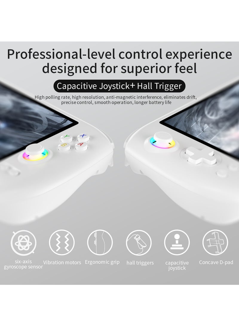 ANBERNIC  ANBERNIC RG557 Handheld Android 14 Game Player with TV Connectivity, 2025 Large Screen, Hall Joystick Controller  - Image 5