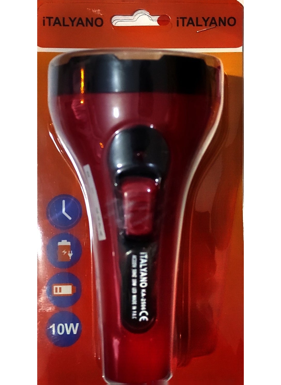 İtalyano Italiano 10W Kanburl Flashlight Long Lasting  - Image 1