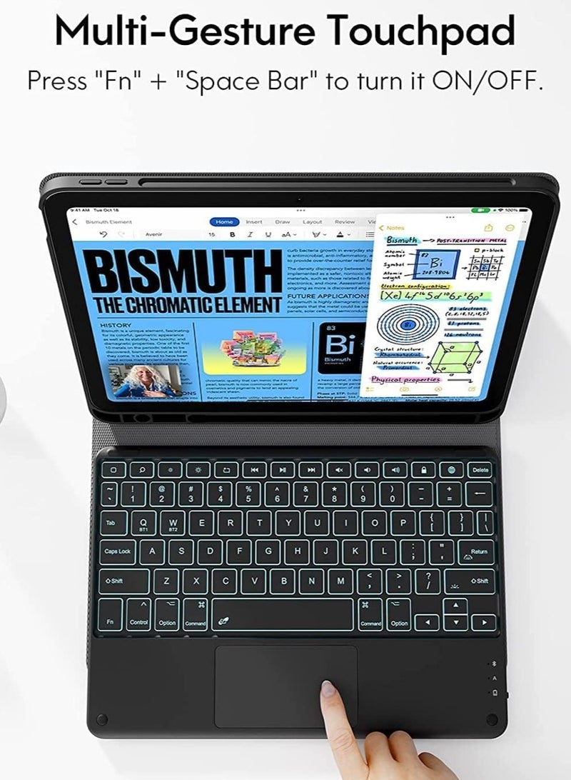 Keyboard Case for iPad 10th Generation Case (10.9 - Image 4