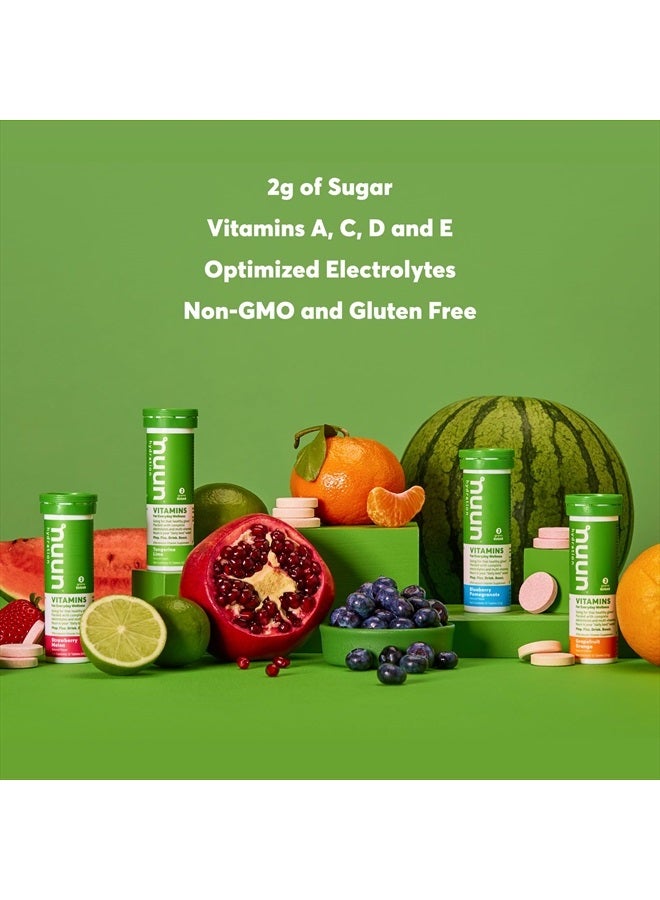 Nuun أقراص فيتامينات الترطيب + فيتامينات، فواكه مختلطة، عبوة من 4 قطع (48 وجبة) - Image 5