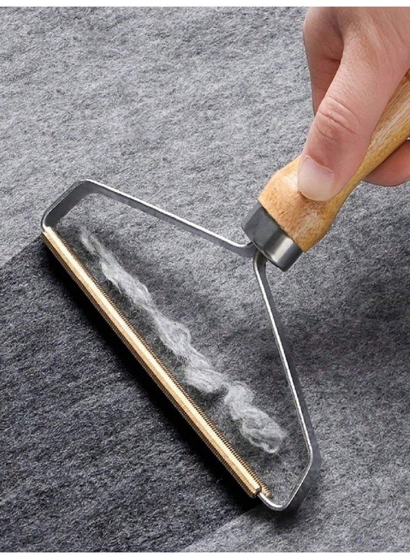 فرشاة إزالة شعر الحيوانات الأليفة للقطط والكلاب – أداة تنظيف فعالة لإزالة الشعر والوبر من الملابس والأثاث والسجاد - Image 1