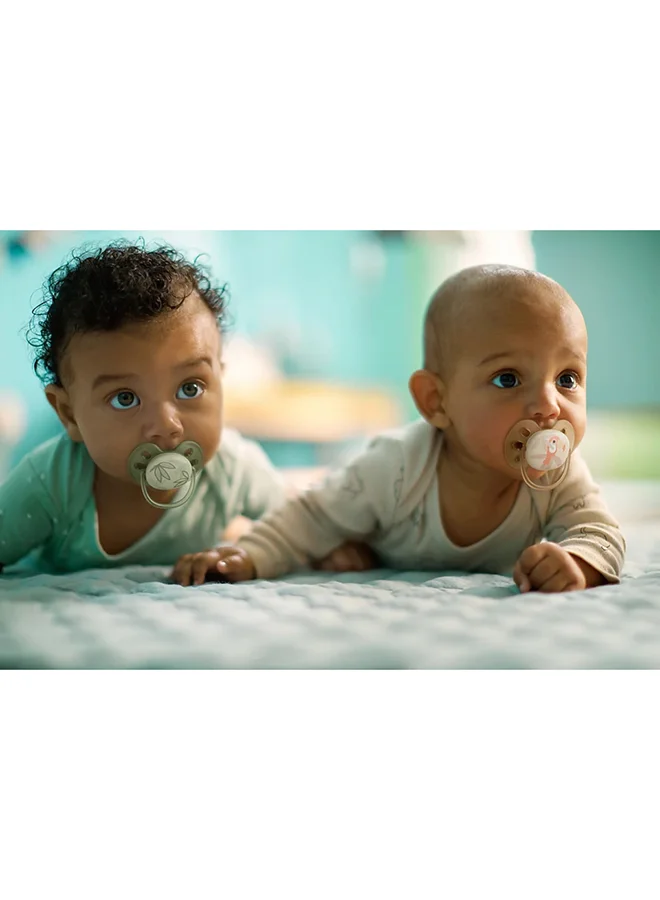 Philips Avent 2 Pieces Ultra Soft Pacifier, 0 - 6 Months