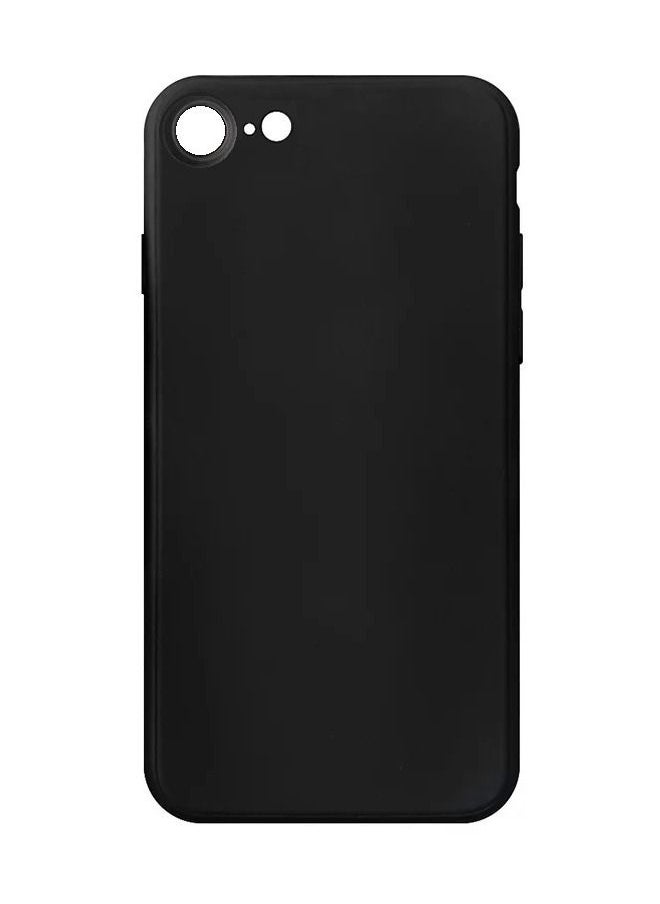 CATANES - iPhone SE 2022 / SE 2020 Case Slim Soft TPU Flexible Shockproof Back Cover Compatible with iPhone SE 2nd and 3rd Generation 4.7 inch Black - Image 1