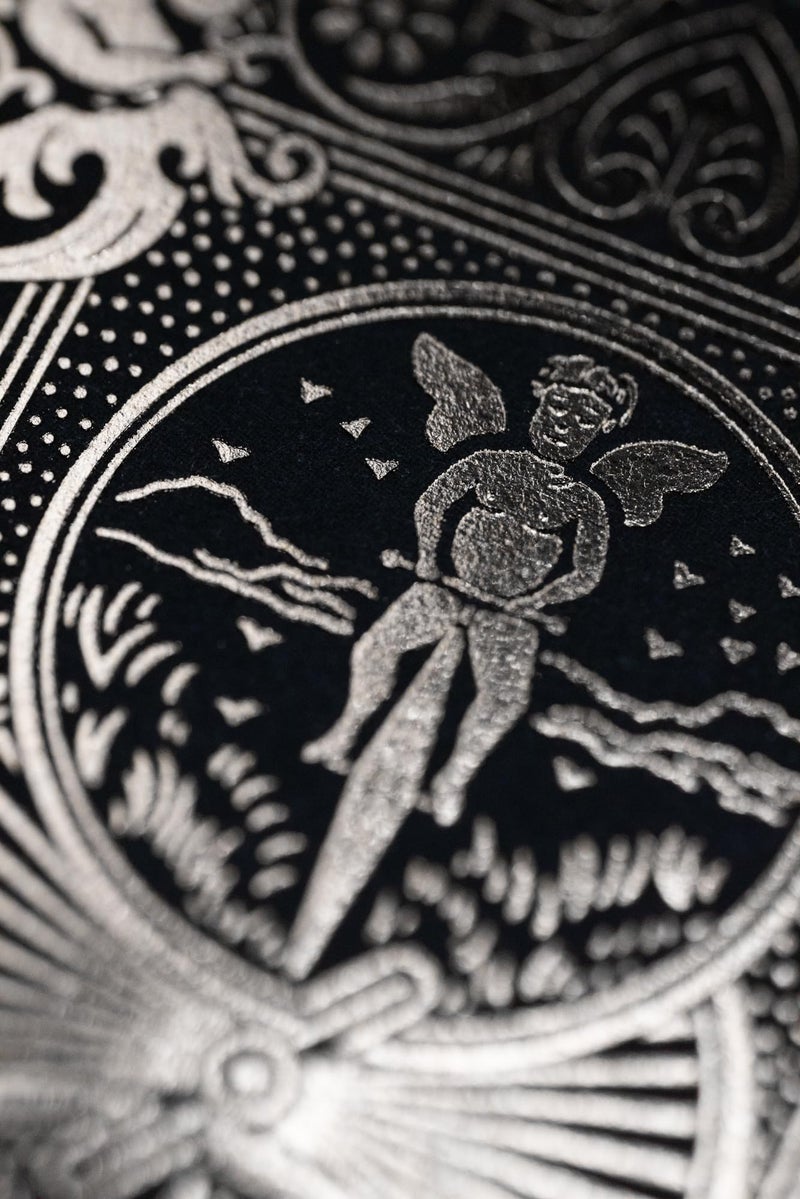 Bicycle Black and Silver Metalluxe Playing Cards â€“ Premium Foil Metalluxe Deckâ€“ Classic Poker Size, Collectible Luxury Design, Great for Game Night, Gifting, and Stocking Stuffer - Image 4