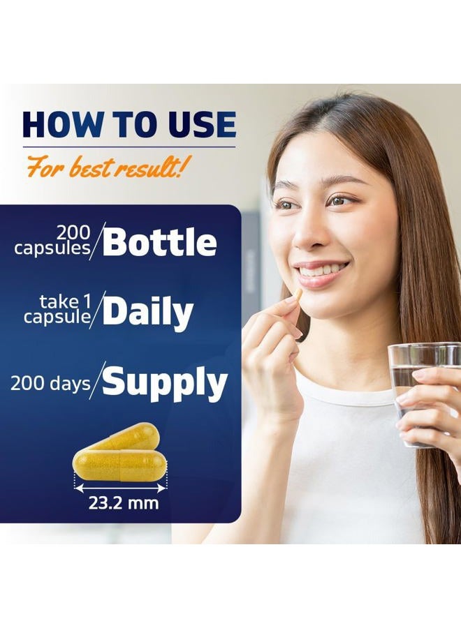 Vitamatic Vitamin B2 (Riboflavin) 250 mg - 200 Capsules Support Cellular Energy & Red Blood Cell Production - Image 3
