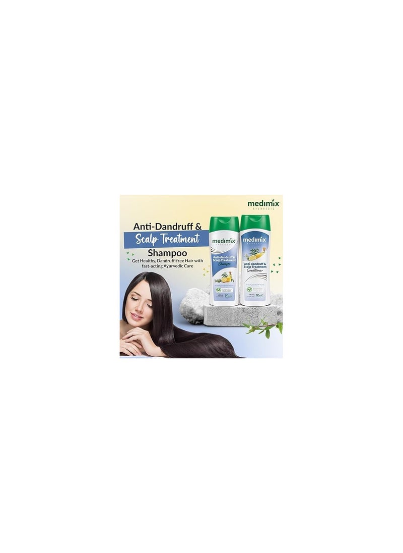 Medimix Medimix Ayurvedic Anti Dandruff and Scalp Treatment Shampoo 400ml  - Image 2