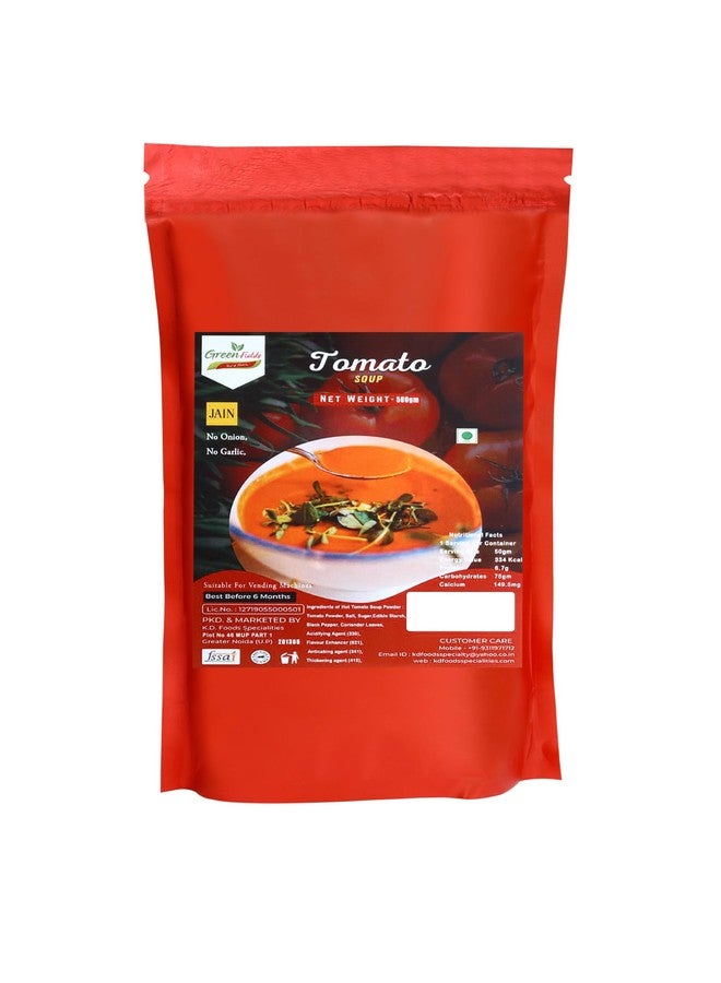 Green Fields Greenfields Jain tomato soup 500 gram - Image 2
