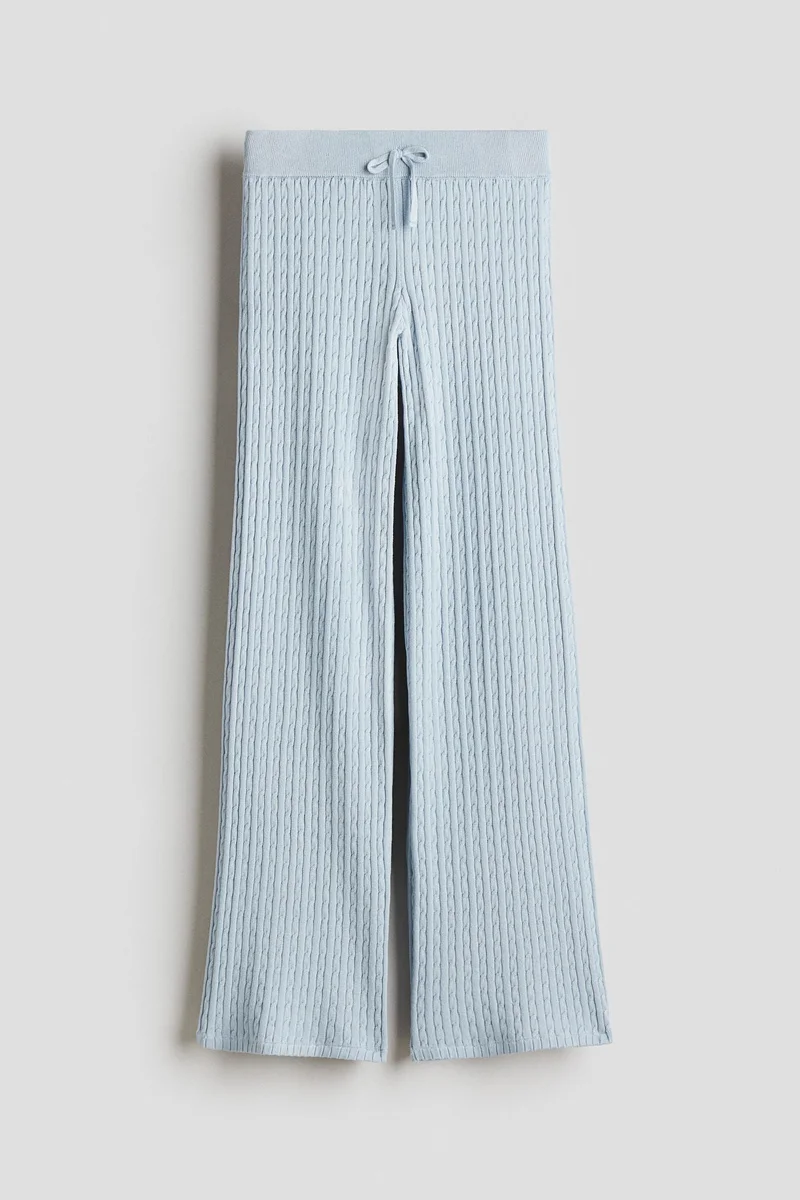 H&M Cable-knit trousers