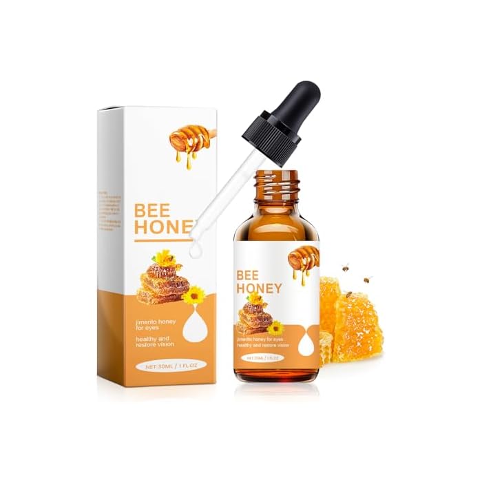 Honey Eye Care Hydration,Natural Hydration with Bee Honey, Moisturizes Refreshes Eyes, Gentle Formula for Daily Use