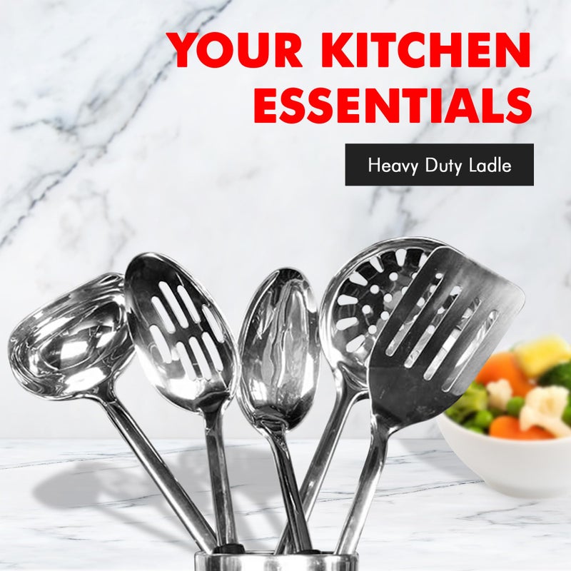 Chef Craft Select Ladle, 12 inch, Stainless Steel - Image 5