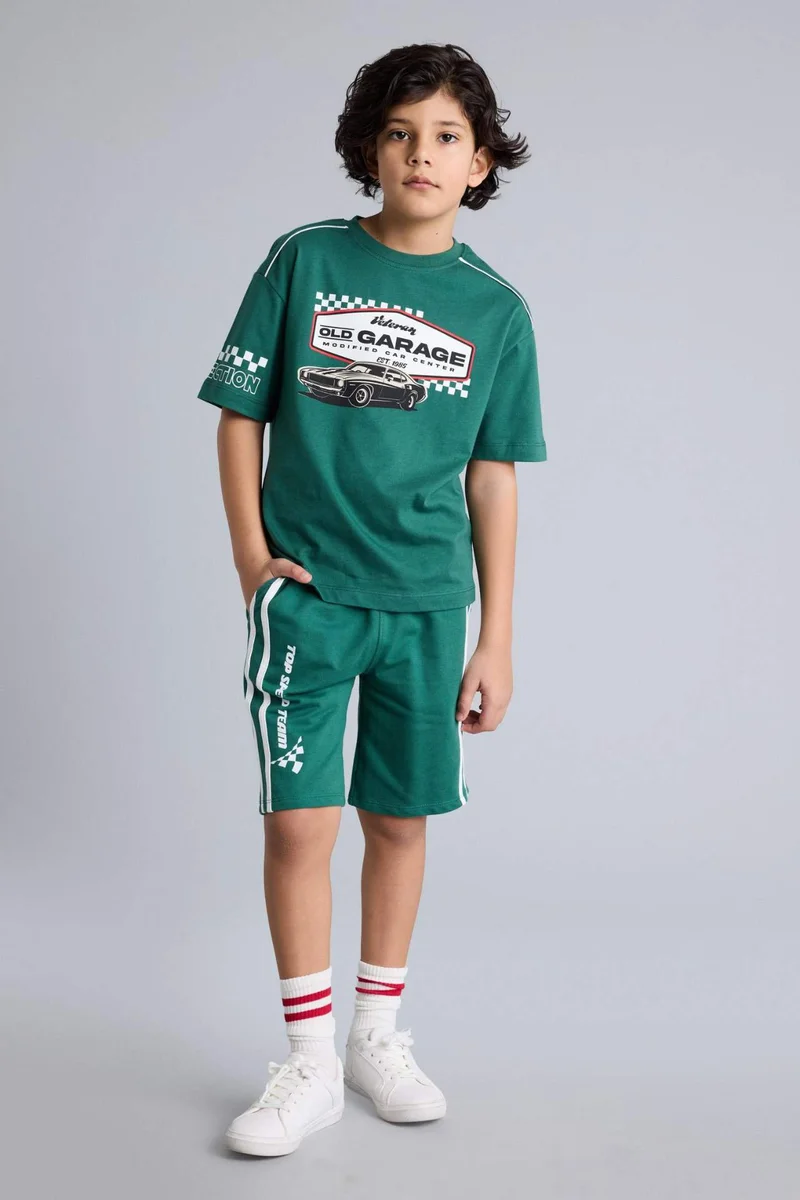 Defacto Boy Printed Shorts