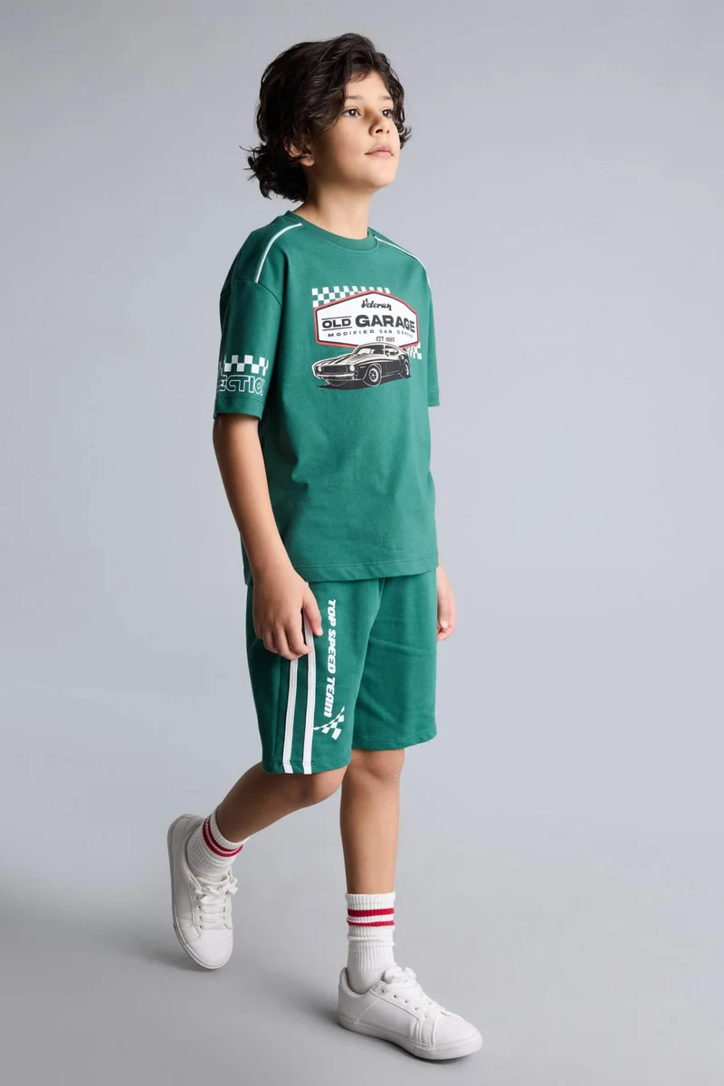 Defacto Boy Printed Shorts