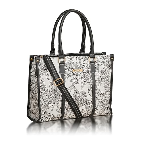 Fargo Stylish Handbag for Women Ladies purse for women & girls | 16 Inch Laptop Handbag (White) - Image 1