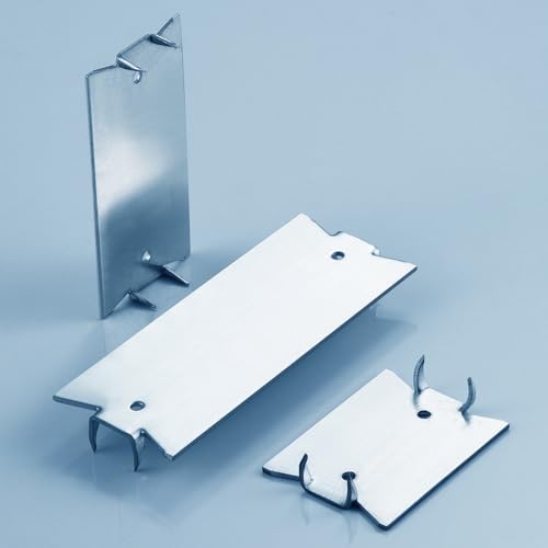 Wensilon(30 pcs) Zinc 1.5X3 Inch 16-Gauge Anti-Nail Protection Plate Shield, Nail Plate for Wood Studs, Steel Cable Wire Protector Plate with Sharp Pointed Prongs for Protection Plumbing and Wiring - Image 4