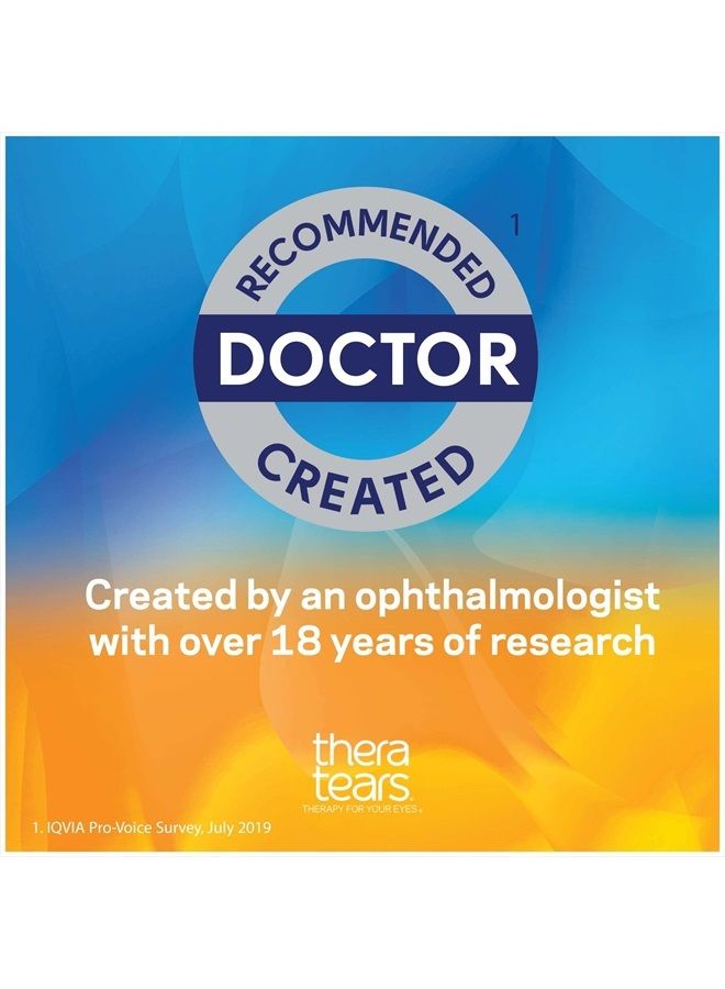 TheraTears 1200mg Omega 3 Supplement for Eye Nutrition, Organic Flaxseed Triglyceride Fish Oil and Vitamin E, 90 Count - Image 5