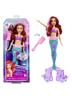 Ariel Mermaid Doll with Color-Change Hair and Tail