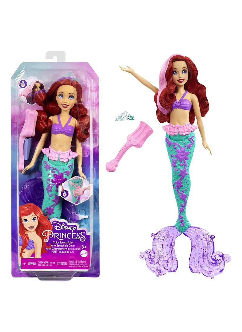 Disney Princess - Ariel Mermaid Doll with Color-Change Hair and Tail - Image 1