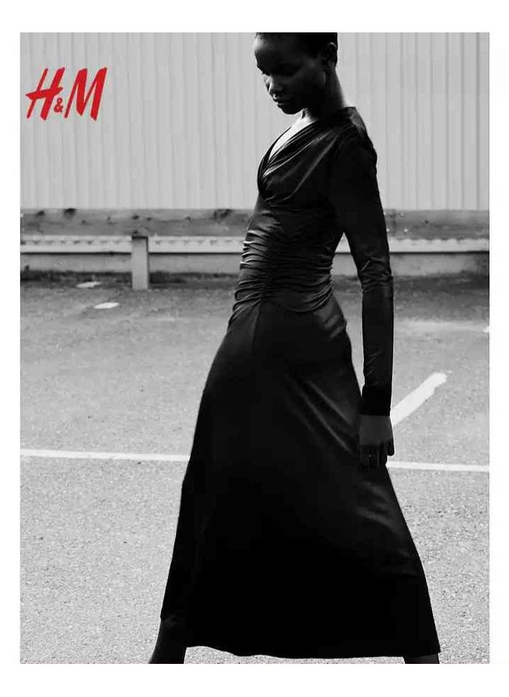 H and M - HM Women's New Loose Lightweight Comfortable And Fashionable Dress - Image 1