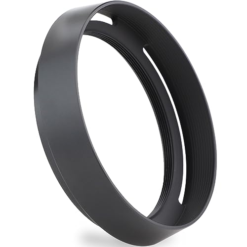 Haoge Metal Lens Hood Shade for Leica Q3 Q3 43 Q2 QP QP q Typ 116 Typ116 Camera Black LHLQOB - Image 1