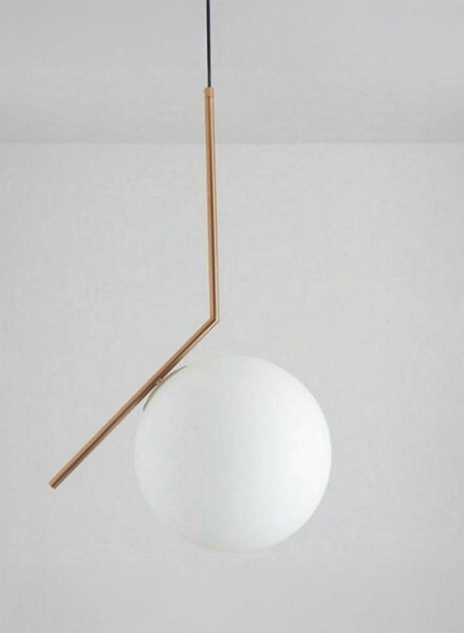 ٍSiera Light Hanging lighting bronze slanted ice ball 25 cm BB014  - Image 4